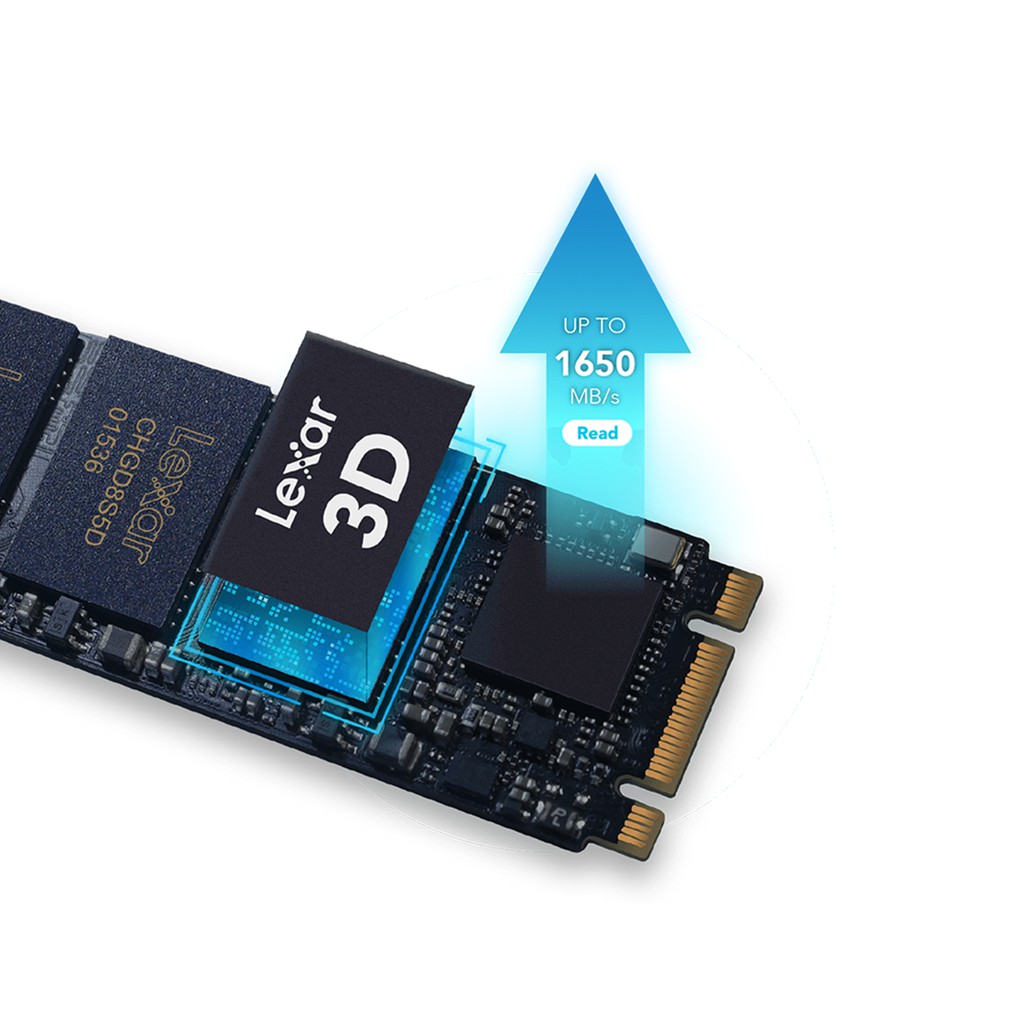 Ổ cứng SSD M2-PCIe 500GB Lexar NM610 NVMe 2280