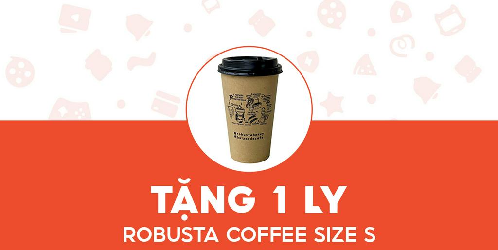 [Scan & Pay] - Robusta Honey Coffee - Tặng 1 ly Robusta Coffee Size S