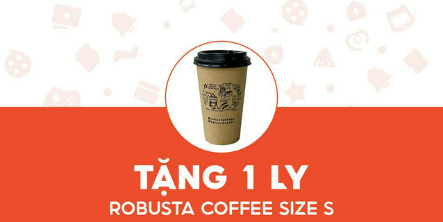 - Robusta Honey Coffee - Tặng 1 ly Robusta Coffee Size S