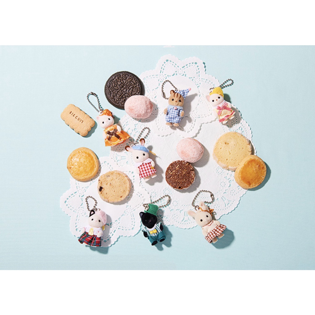 Hàng Lưu Niệm Sylvanian Families Bộ Sưu Tập Móc Khóa Các Nhân Vật Siêu Dễ Thương Keychain 2