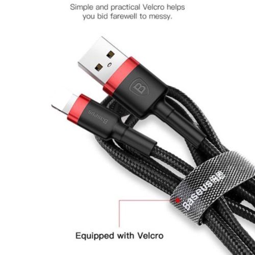Dây Cáp Sạc Baseus Cafule iPhone/ Type C Siêu Bền Bọc Dù Chống Đứt Rối 1M/2M/3M
