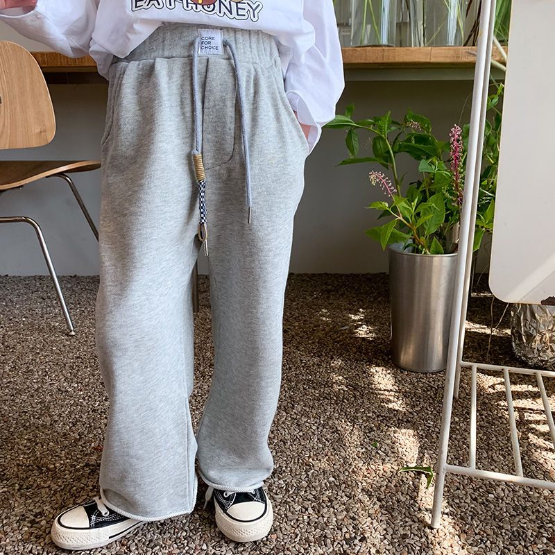 [Hàng Mới Về] Quần Jean Ống Rộng Mỏng Thời Trang Xuân Thu Dễ Phối Đồ Cho Bé Gái