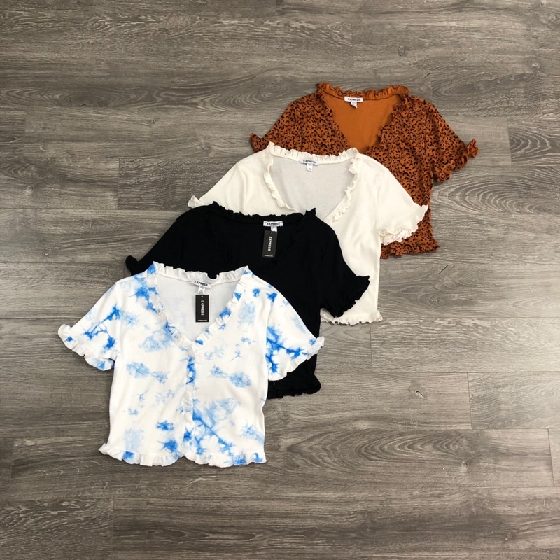 Áo Croptop Thun Bèo Express VNXK