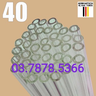 Ống hút thuỷ tinh combo 40 ống