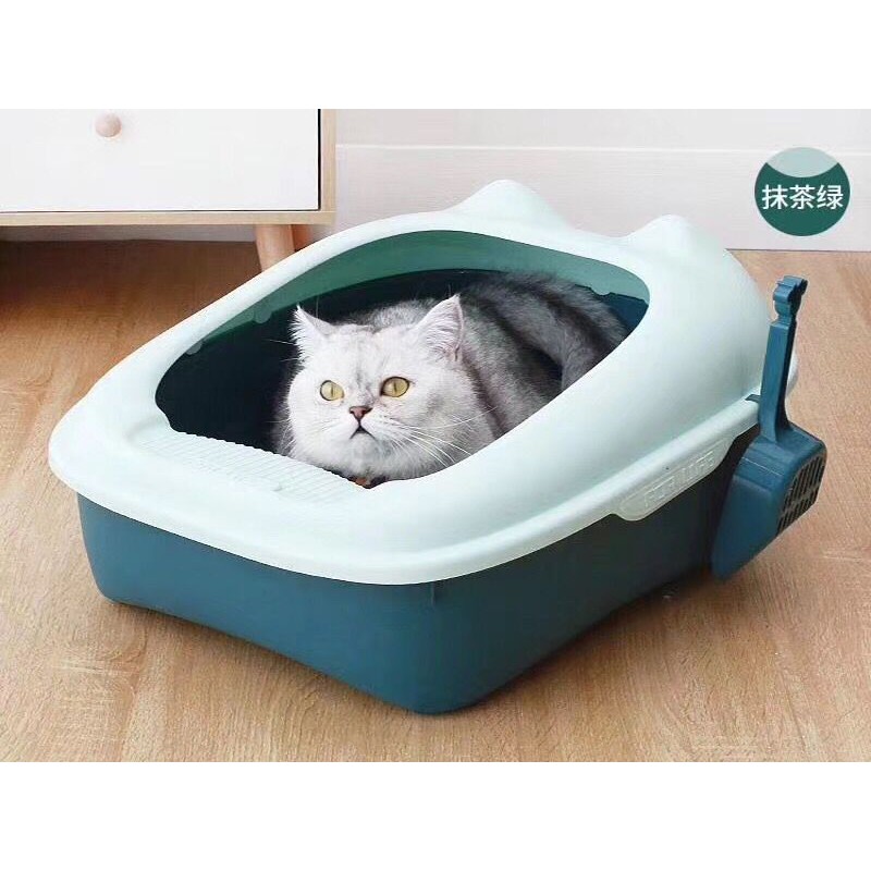 Khay vệ sinh mèo có vòm cho mèo nhỏ và vừa dưới 3.5kg