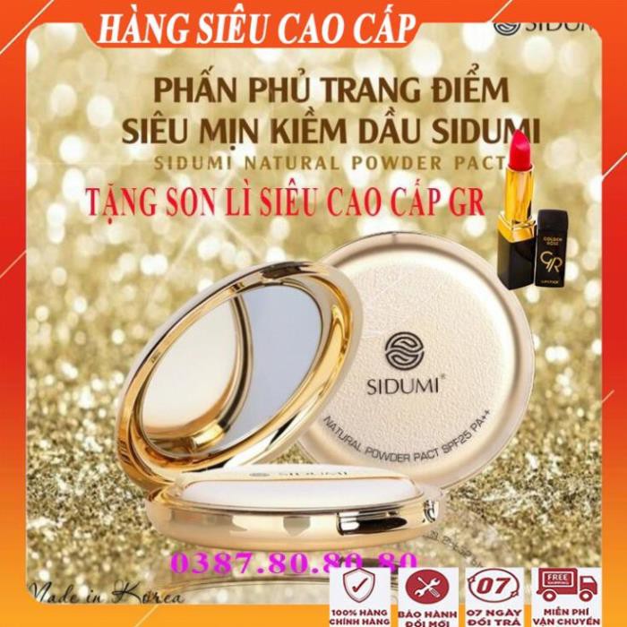 [ FreeShip - MUA 1 TẶNG 1 ] Phấn phủ kiềm dầu, siêu mịn, siêu đẹp, siêu cao cấp/ Phấn phủ kim cương Sidumi hàn quốc