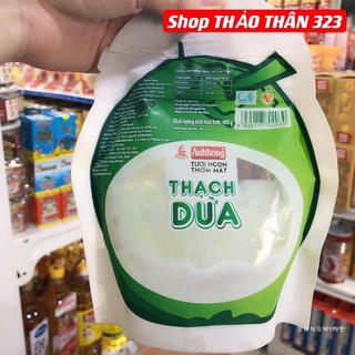 💚thạch dừa ánh hồng túi 400g