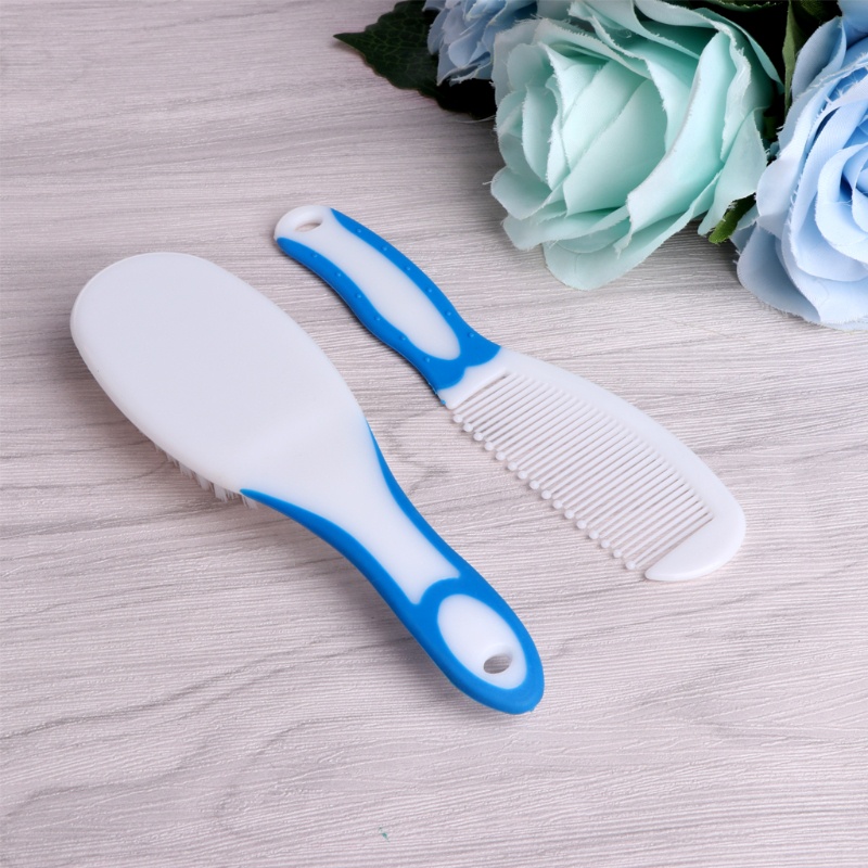 Lược Chải Tóc Màu Trơn An Toàn Cho Bé Gái