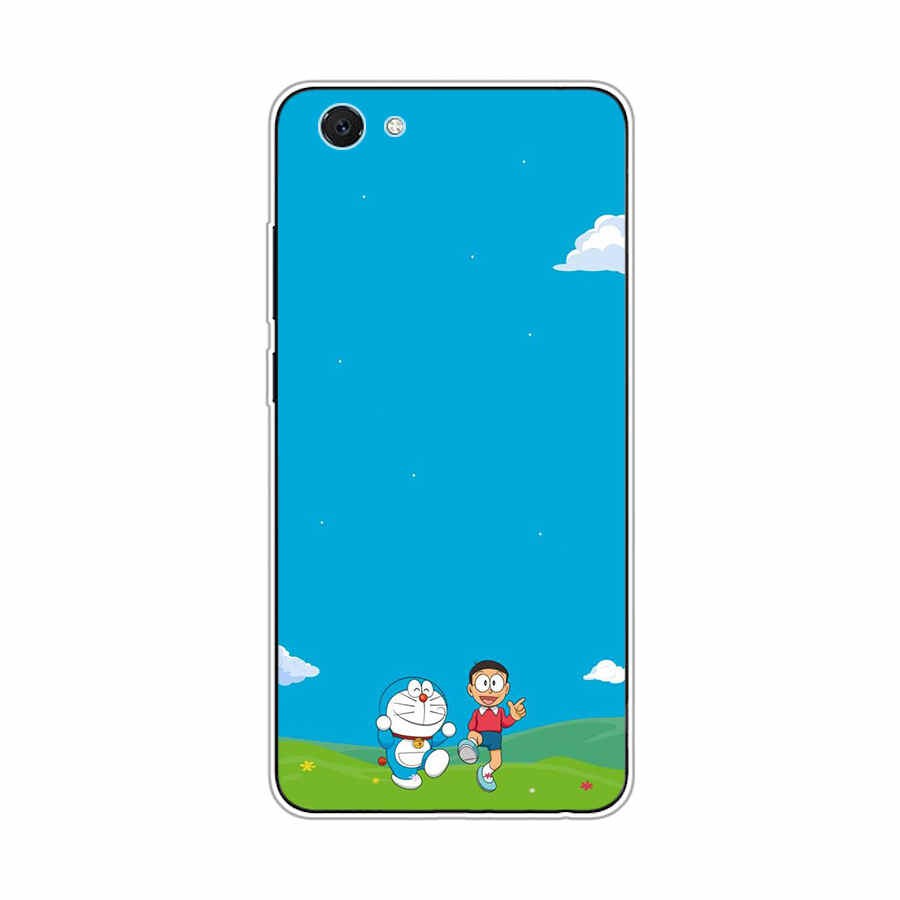 Ốp Lưng Điện Thoại Bằng Silicone Tpu Mềm Hình Doraemon Cho Vivo Z1X / Y67 / V5 / V5S / Y66 / Y51 / Y20 2021