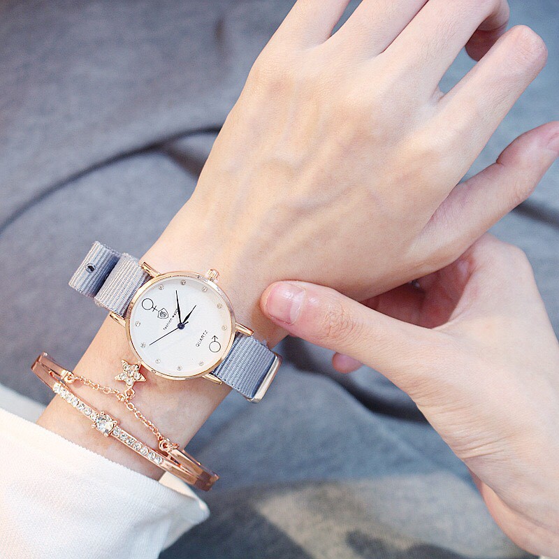 Đồng hồ thời trang nữ Fashion Watch dây dù FSW99