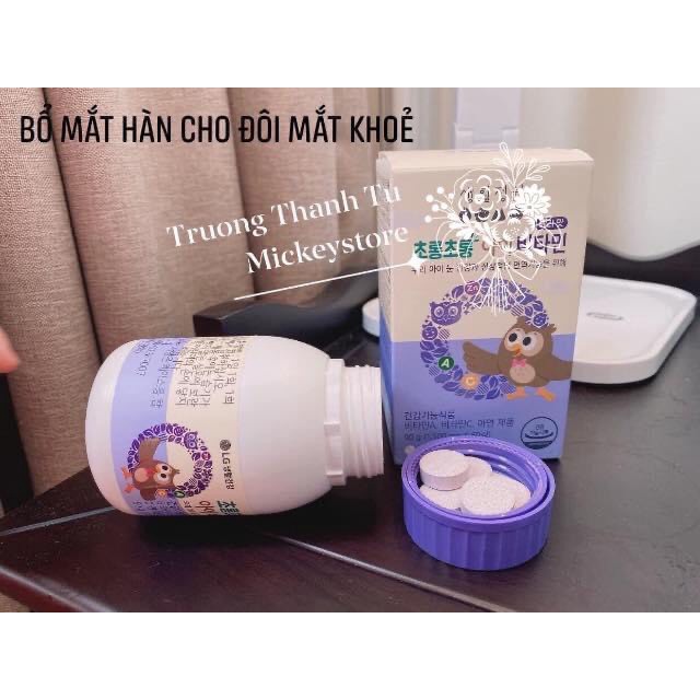 Viên Uống Bổ Mắt Dành Cho Bé Cung Cấp Vitamin A, C...  Giúp Cho Đôi Mắt Của Bé Khỏe Mạnh, Sáng Trong