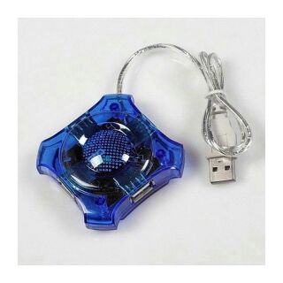 Hub Usb 4 Cổng Trong Suốt