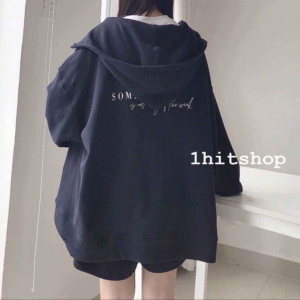 Áo KHOÁC Hoodie SOMEDAY Ulzzang Unisex 1hitshop (KHÔNG XẺ TÀ)
