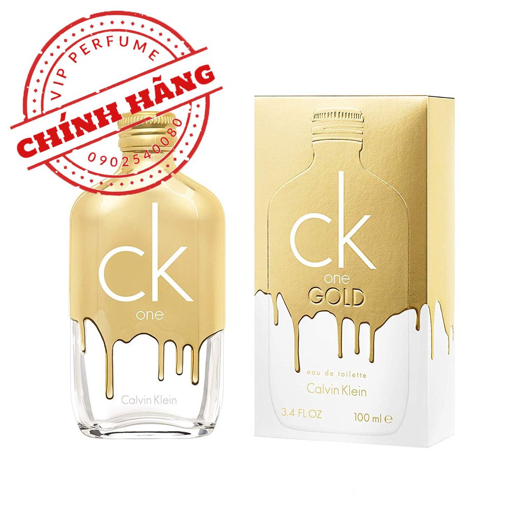 Nước hoa unisex Calvin Klein CK One Gold EDT 100ml / 200ml