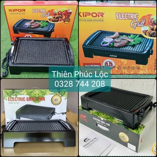 Bếp nướng điện khay rời các loại, Kipor - KP-GR4926, Jiplai JEL-1502