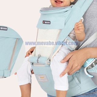 Địu cho bé nhiều tư thế, tiện lợi và đa năng