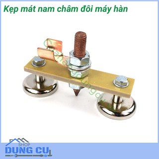 Kẹp mát nam châm đôi máy hàn