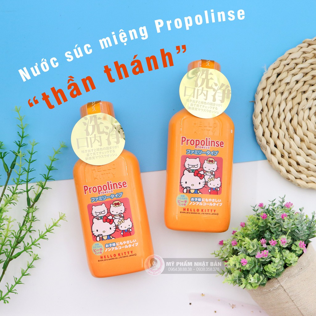 NƯỚC SÚC MIỆNG PROPOLINSE HELLO KITTY