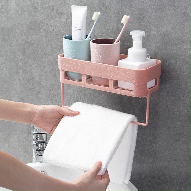 02 miếng keo dán kệ nhà tắm hình chữ U - Kệ chữ nhậ t- Kệ tam giác - U ĐƠN