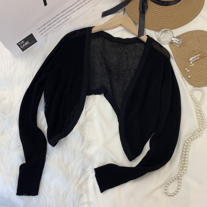 Áo Khoác Lụa Mỏng Thoáng Khí Thiết Kế Mới Thời Trang Mùa Hè Cho Nữ