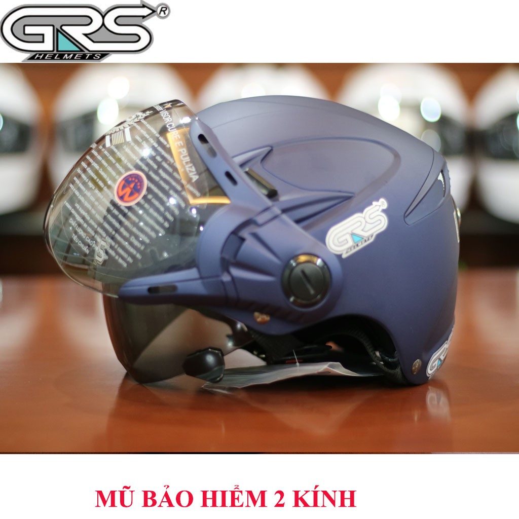 Mũ bảo hiểm GRS A966k-2 Kính, chống tia uv , chống tia cực tím