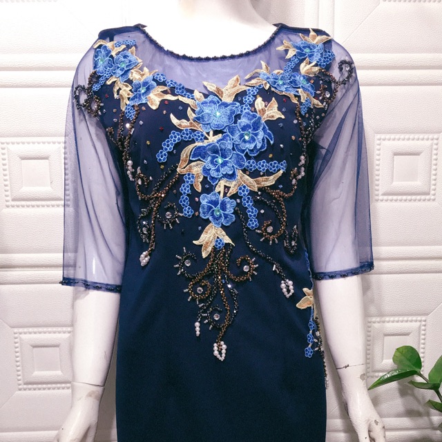 thời trang đầm trung niên thiết kế