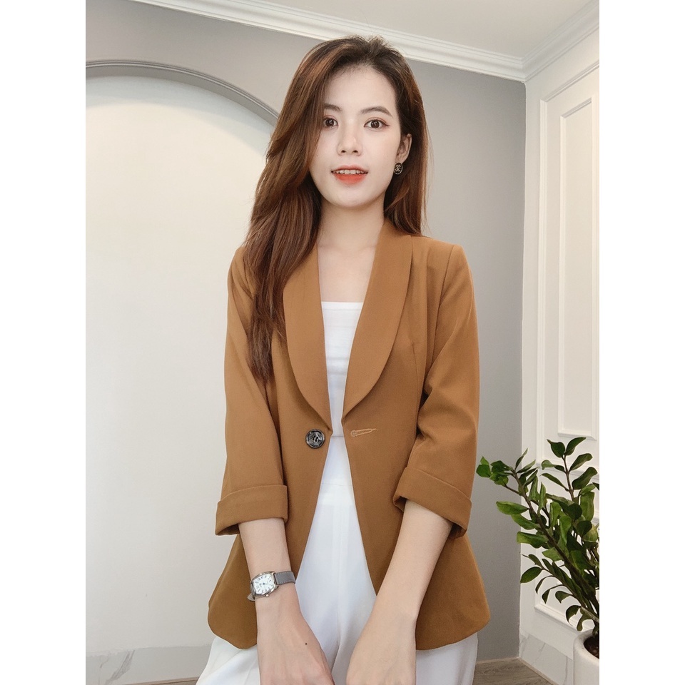 Áo Vest Cao Cấp 2 Lớp Tay Lỡ 1 Cúc - Min House