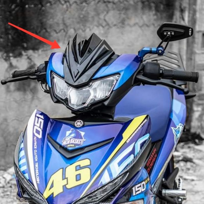 Mão Sừng Ex-150 EXCITER 2019 Màu Khói