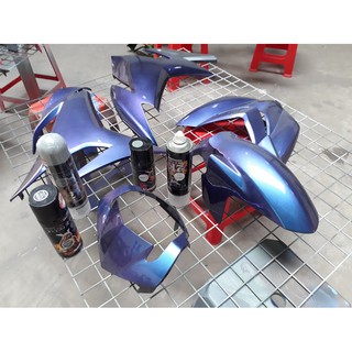SAMURAI _ T901 _ sơn xịt Samurai paint K6 - T901 màu 3D xanh ánh tím  đổi màu theo góc nhìn
