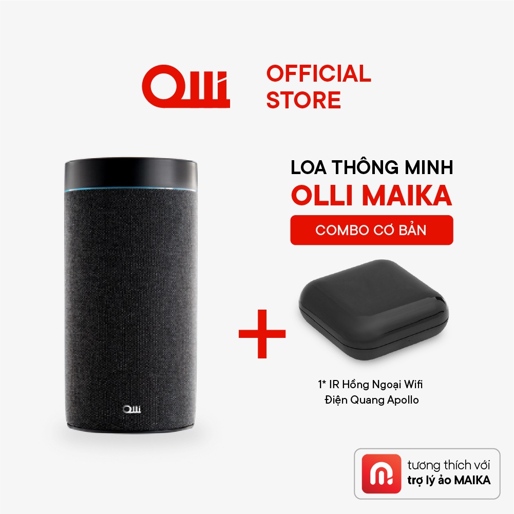 Loa thông minh OLLI MAIKA - Combo Cơ bản (kèm IR hồng ngoại)