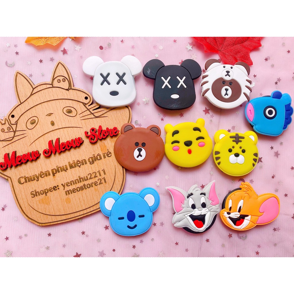 ❣️Ảnh Thật+Video❣️Được Chọn Mẫu- POPSOCKET Giá đỡ điện thoại-IRING POP silicon hoạt hình | BigBuy360 - bigbuy360.vn