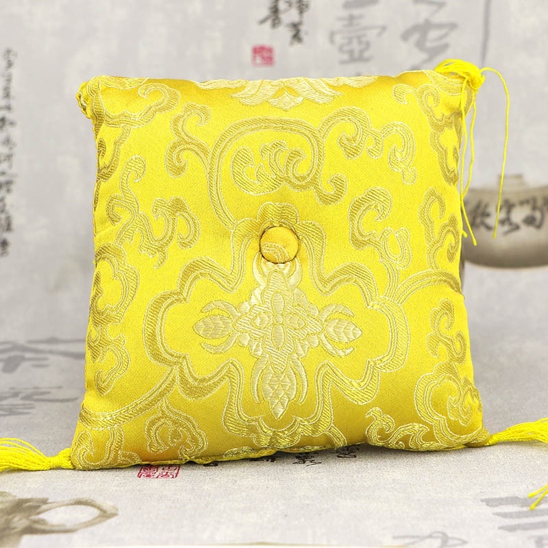 Đế Chuông Xoay Nepal - Đế Gấm Đặt Chuông - Singing bowl