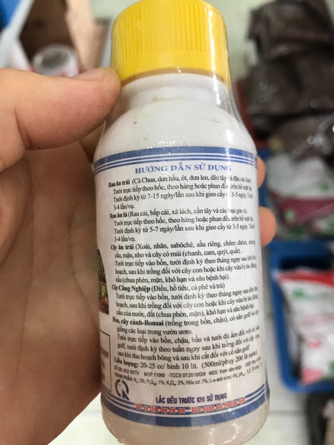 Phân bón lá Amino Quelant- minors- lọ 100 mL. Khắc phục hiện tượng thiếu vi lượng.