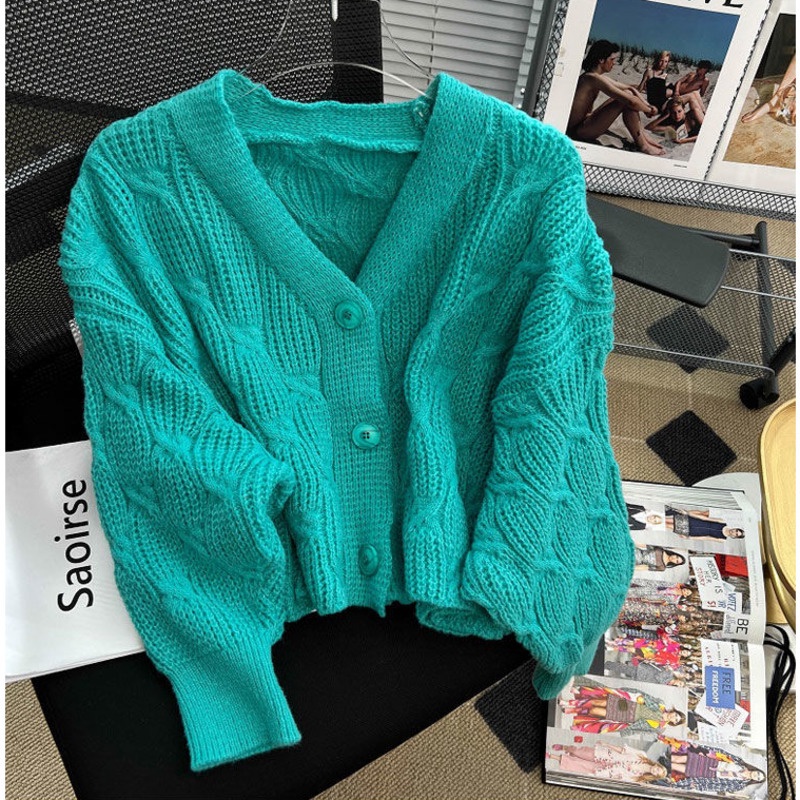 Áo Len Mỏng Thiết Kế Mới Thời Trang Theo Phong Cách retro