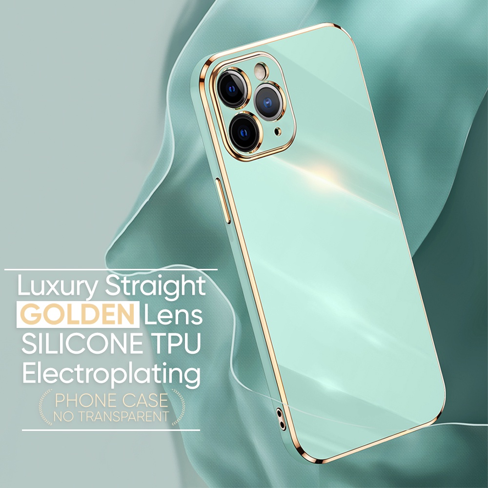 Samsung Galaxy A10 A10S A52 A52S A22 A02 A02S M02 A20S A20 A30 A30S A50 A50S 4G 5G For Phone Case Soft Casing Silicone Simple Electroplating Full Cover Shockproof TPU Cases