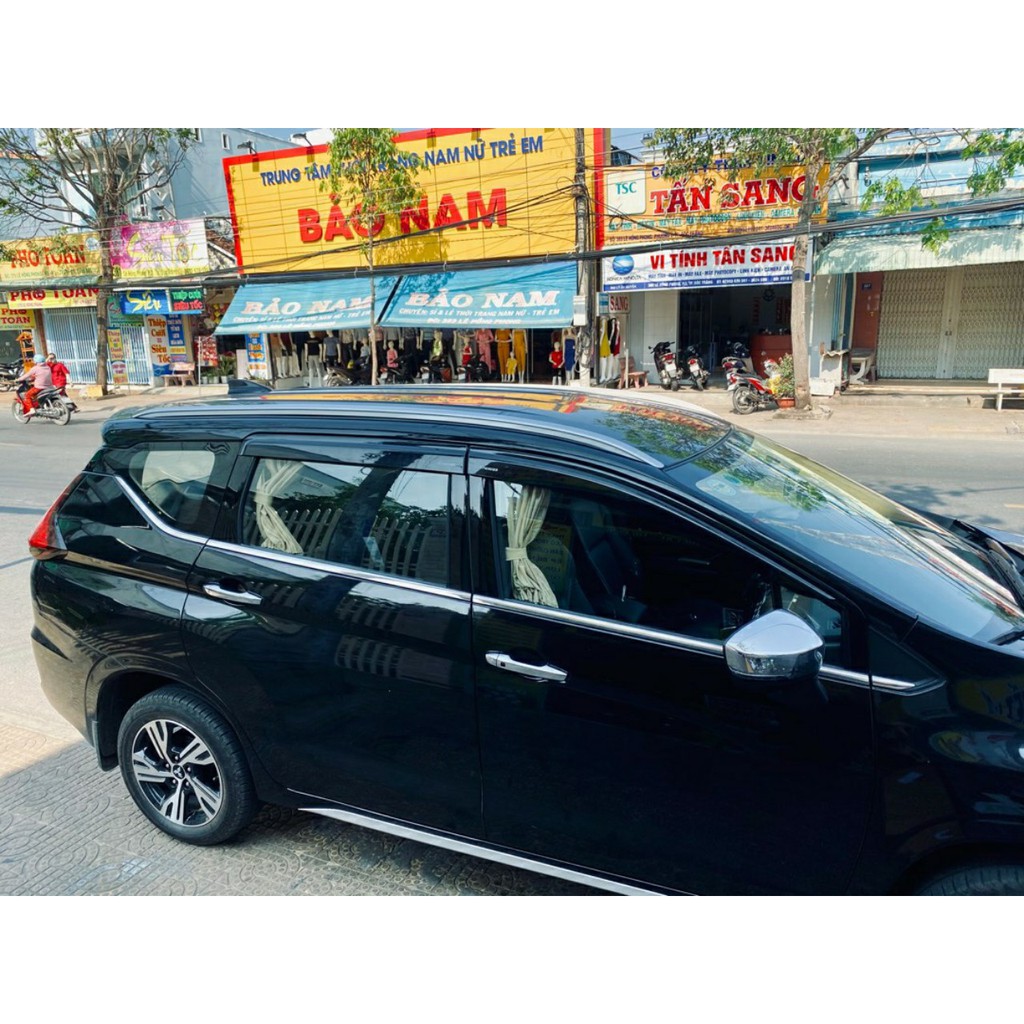 Bộ 2 Thanh Giá Nóc Xe Mitsu Xpander 2018 2019 2020 2021 2022 2023 Màu bạc Thể Thao - Hellooto shop