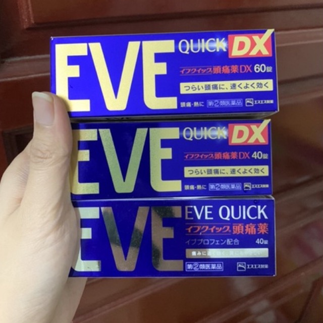 Hộp đựng viên Eve quick Ex/Dx 40v và 60v.