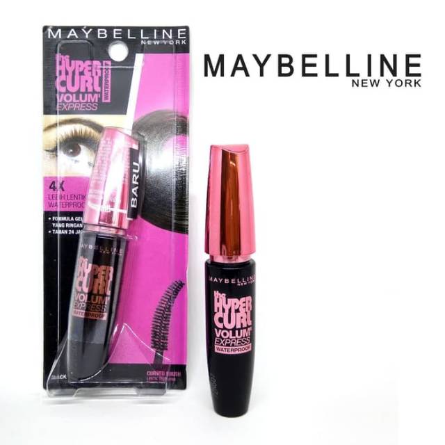 (Hàng Mới Về) Bộ Tóc Giả Uốn Xoăn Maybelline Hyper 100% Chính Hãng