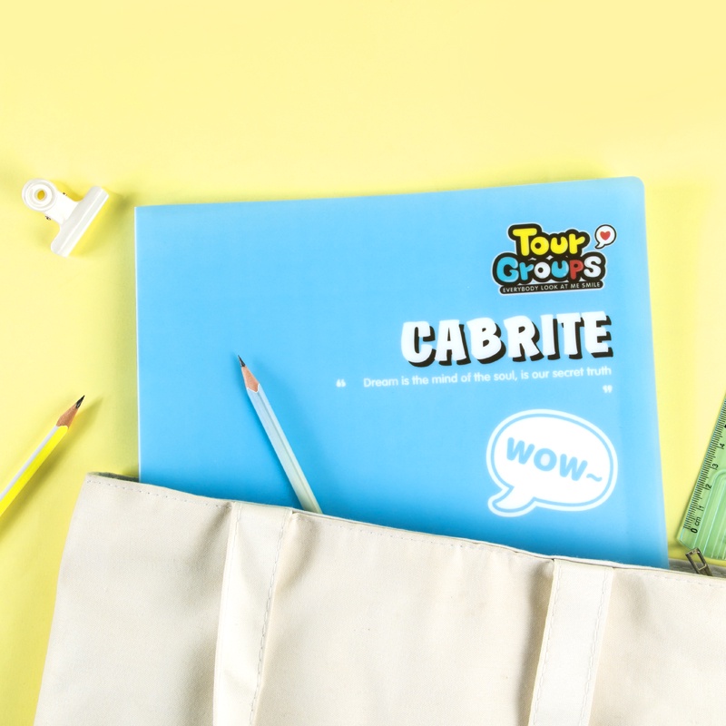 File lá học sinh GuangBo 10-20-30 lá màu hồng/ màu xanh H06021-22-23 Tourgroups