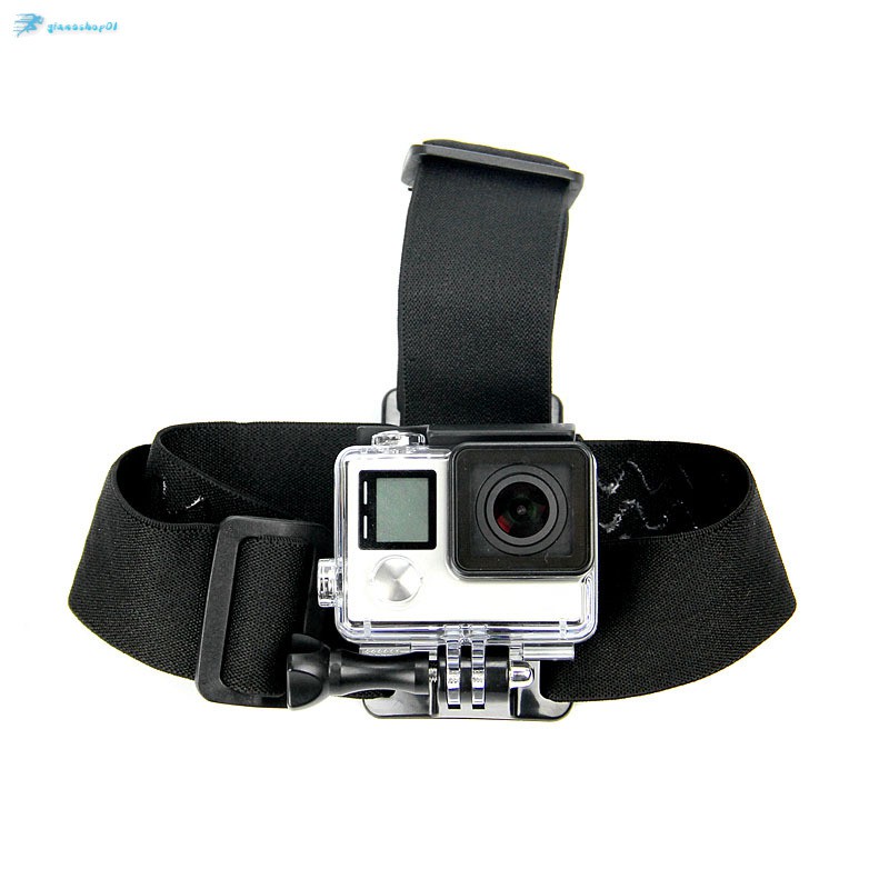 Dây đeo đội đầu giữ máy quay phim GoPro Hero 3 4 HD 2 cho người chơi thể thao