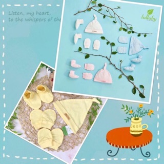 Set mũ, bao tay, bao chân lullaby