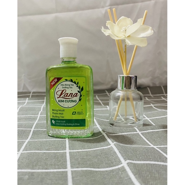 Dầu bóng tóc dưỡng tóc Lana Kim Cương 40ml mềm mượt bóng mịn