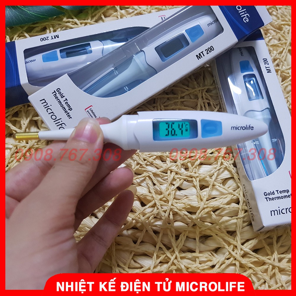 Nhiệt Kế Điện Dạng Bút Đầu Mềm Microlife MT200 - 4719003070021