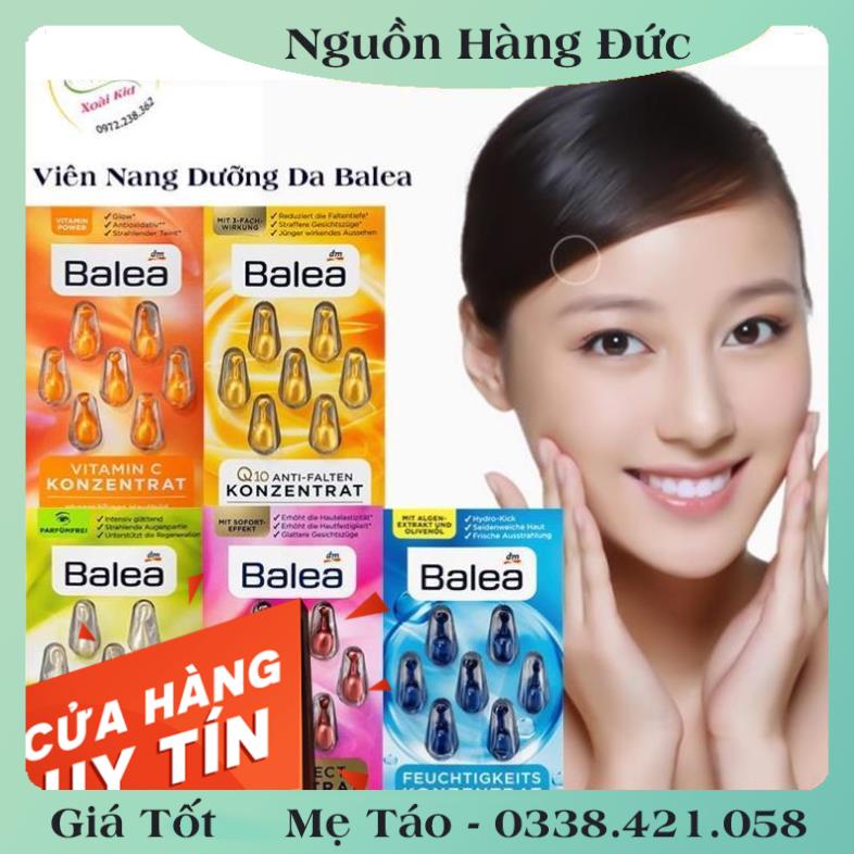 [auth] Viên nang dưỡng da Balea Đức [Hot] - Date mới Đủ Bill
