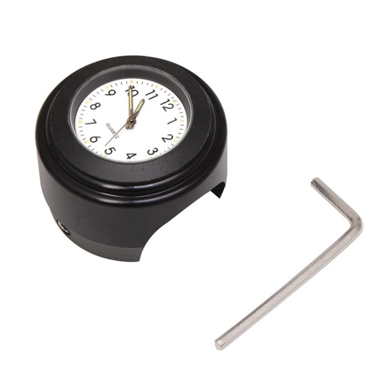 Đồng Hồ Gắn Tay Lái Xe Mô Tô 7 / 8 '' Chống Nước