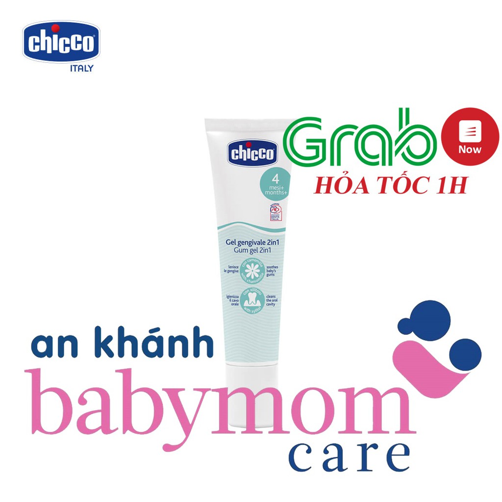 Gel bôi lợi cho bé mọc răng chicco