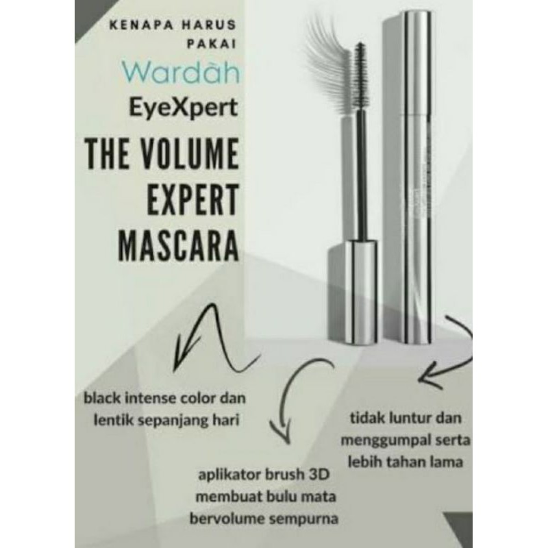 (hàng Mới Về) Mascara Làm Dày Mi Wardah | BigBuy360 - bigbuy360.vn