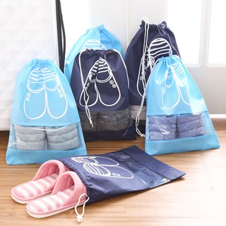 Túi Đựng Giày Dép Du Lịch Chống Bụi Bẩn Ẩm Mốc Có Dây Rút - 24H Store