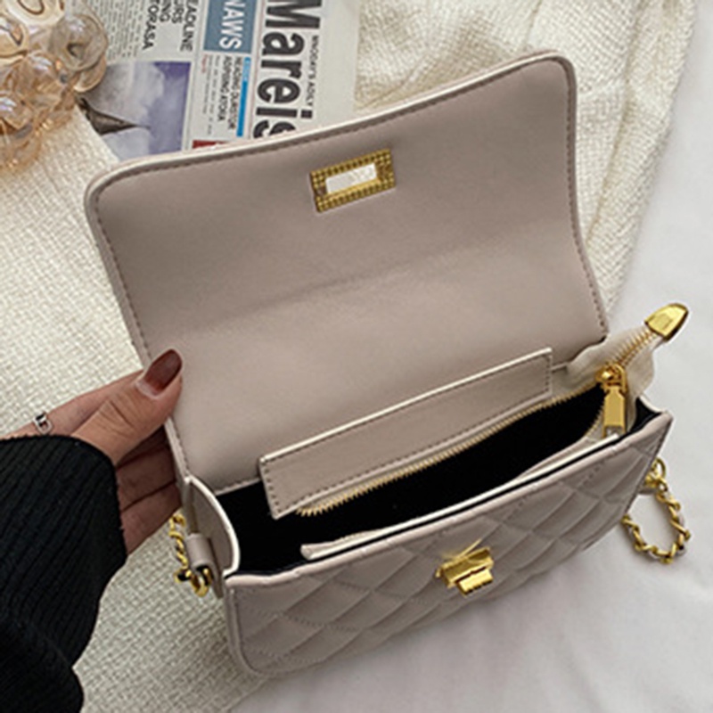 Túi vuông IELGY nhỏ hình thoi đơn giản linh hoạt dành cho nữ