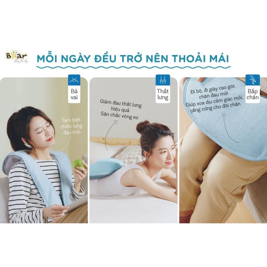 [ FREESHIP ] Máy đấm lưng 16 tốc độ giúp thư giãn cơ thể chính hãng Bear - Hàng Quốc Tế